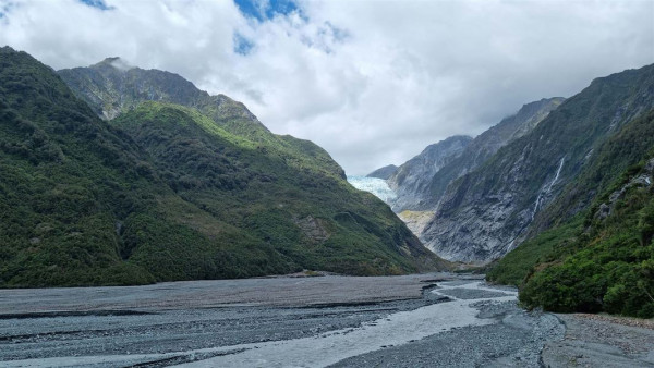 franz josef valley walk 1920